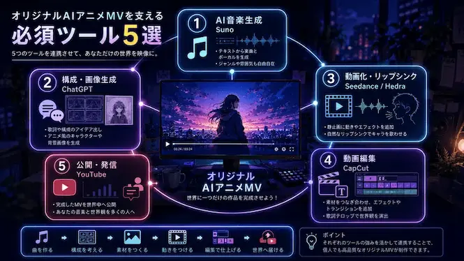 AIアニメMV