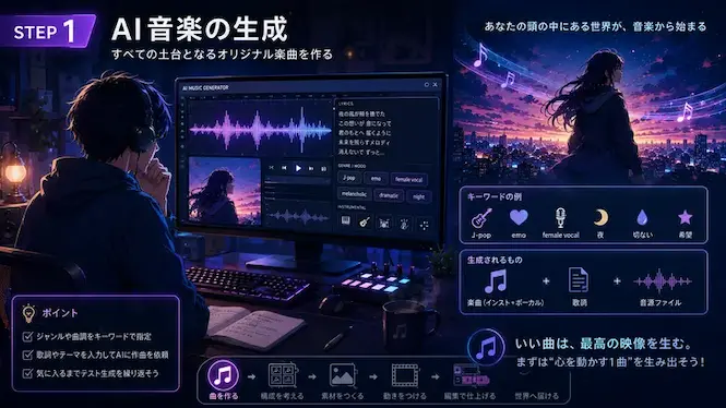 AIアニメMV