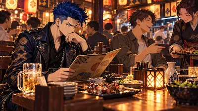 居酒屋で気楽な客を横目に、Leviが選び続ける苛立ちと嫉妬を抱くV2.5挿絵